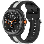 Dual-Color Silicone Strap for Samsung Galaxy Watch 8 / Galaxy Watch 8 Classic