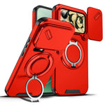 Xiaomi 17 Series Magnetic Case with Rotatable Ring Stand