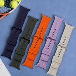 Waterproof Silicone Smartwatch Strap with Perforated Ventilation for Samsung Galaxy Watch 9
