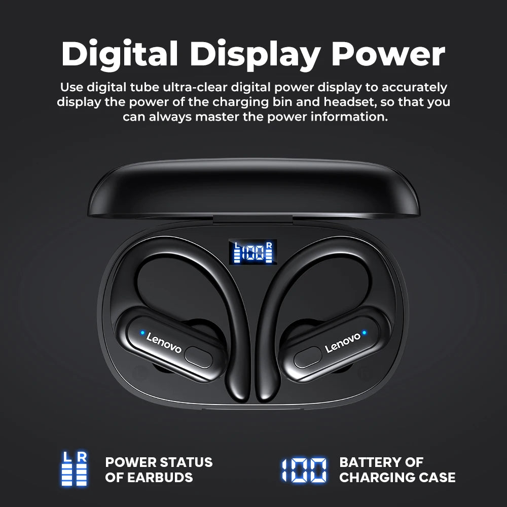 Lenovo Thinkplus XT60 Sports Wireless Bluetooth Earphones