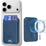 Magnetic Leather Stand Card Holder for iPhone