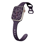 Slim Leopard Pattern Strap for Apple Watch