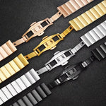 Diamond Quilted Pin-and-Buckle Watch Strap for Samsung Galaxy Watch 9
