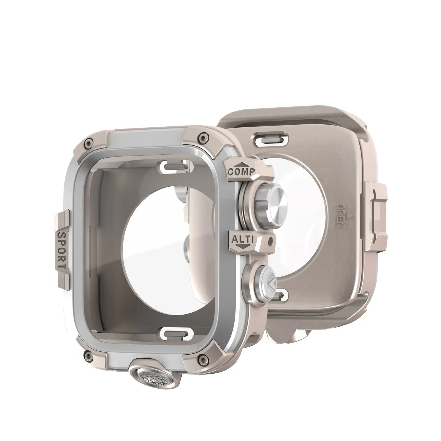 Premium Metal Case with Full Screen Protection for Apple Watch