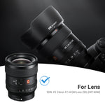 JJC Reversible Bayonet Lens Hood ALC-SH154 for Sony FE 24mm f/1.4 GM