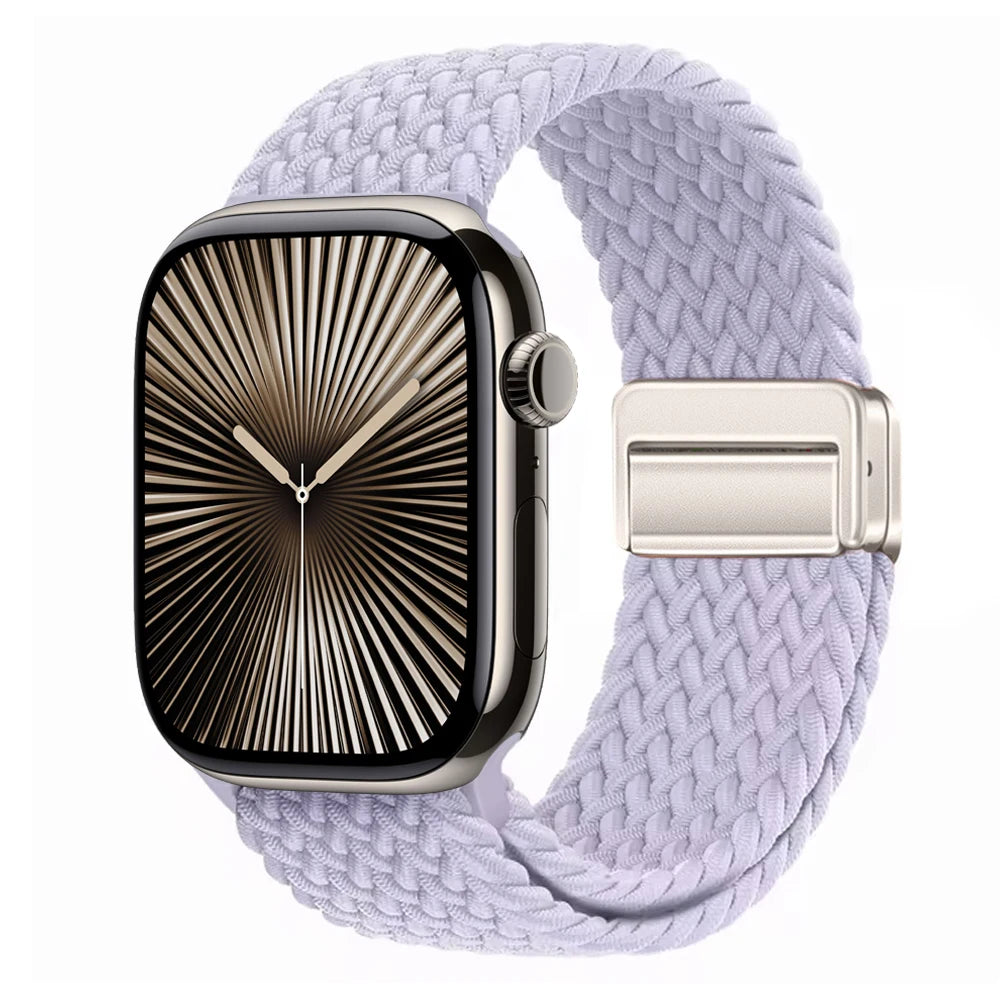Premium Nylon Braided Strap for Apple Watch