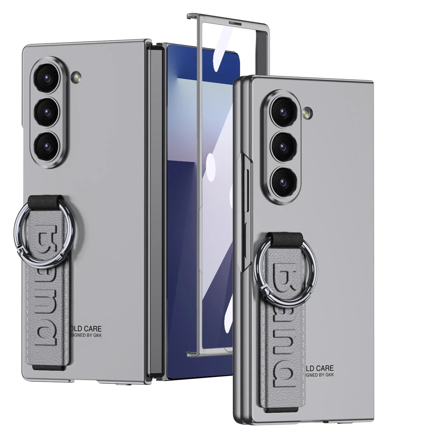 Samsung Galaxy Z Fold7 Protective Case with Elastic Wrist Strap