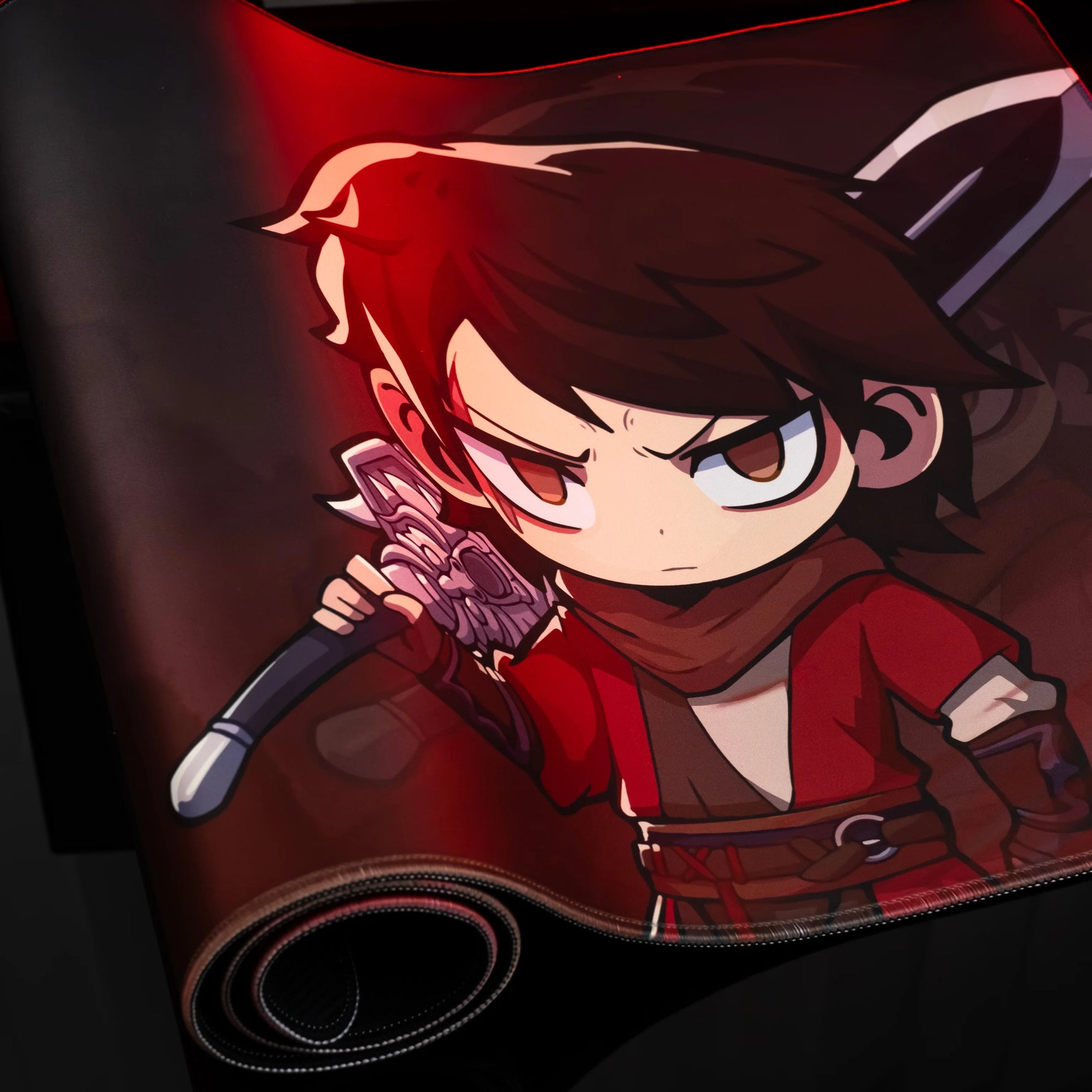 Extra-Large Comic Design Mouse Pad