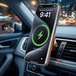 Leather Shockproof Kickstand Case with 360° Rotating Magnetic Ring for Samsung Galaxy S24 Series