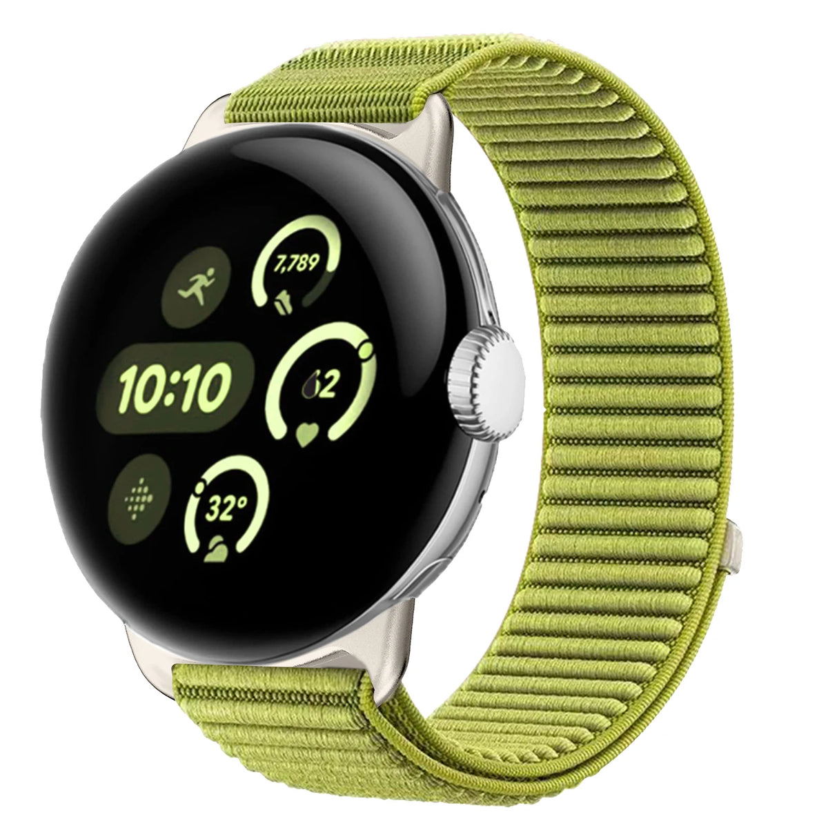 Google Pixel Watch 4 Breathable Nylon Wrist Strap