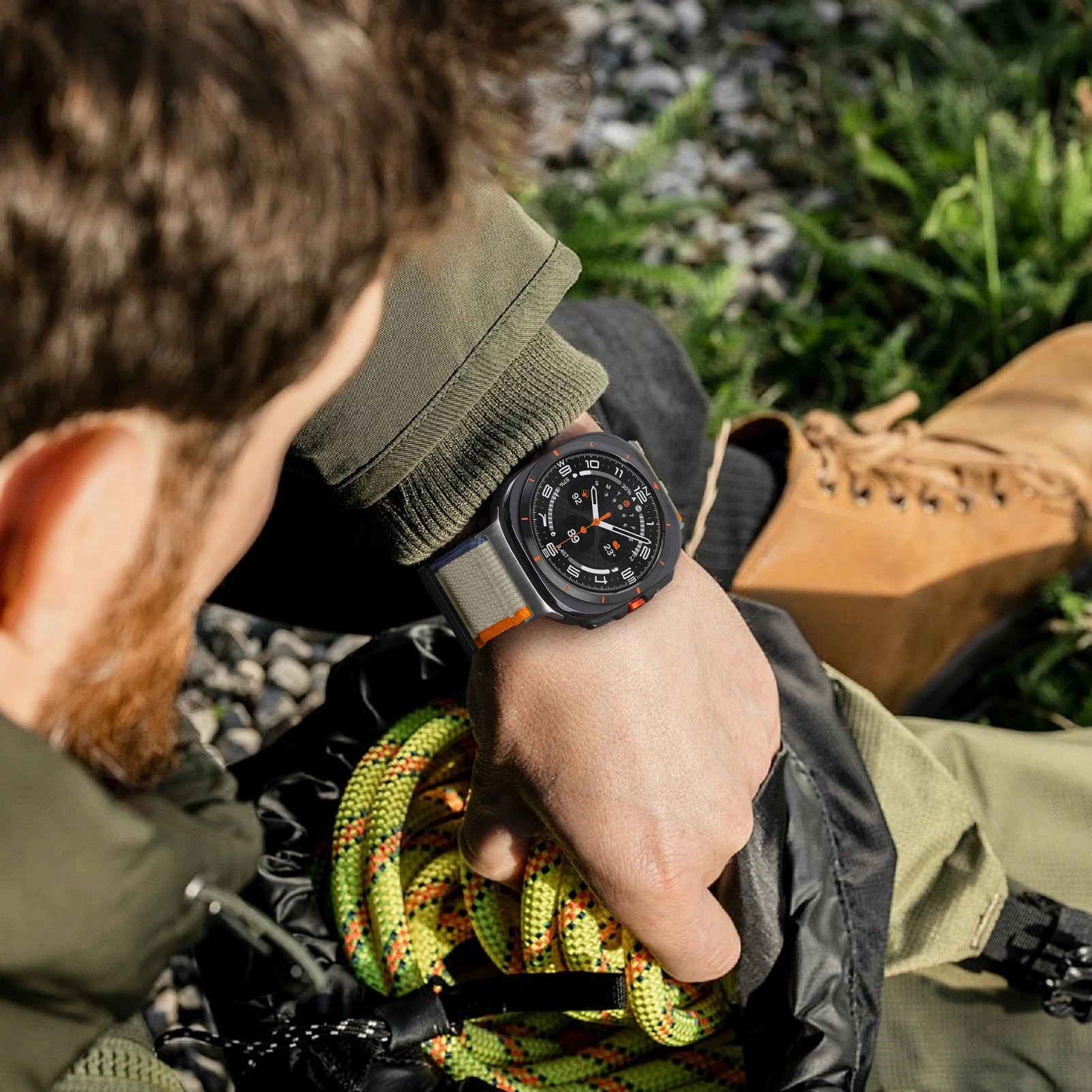 Sport Nylon Trail Loop Band for Samsung Galaxy Watch Ultra and Samsung Galaxy Watch Ultra (2025)