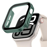 Protective Bumper Case with Built-in Tempered Glass for Apple Watch