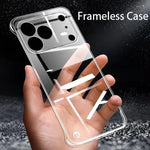 iPhone 17 Series Slim Frameless Transparent Phone Case