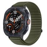 Breathable Ribbed Nylon Watch Strap for Samsung Galaxy Watch Ultra 2