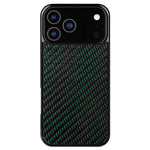 Woven Carbon Fiber MagSafe Case with Raised Lens Protection for iPhone 17 Series