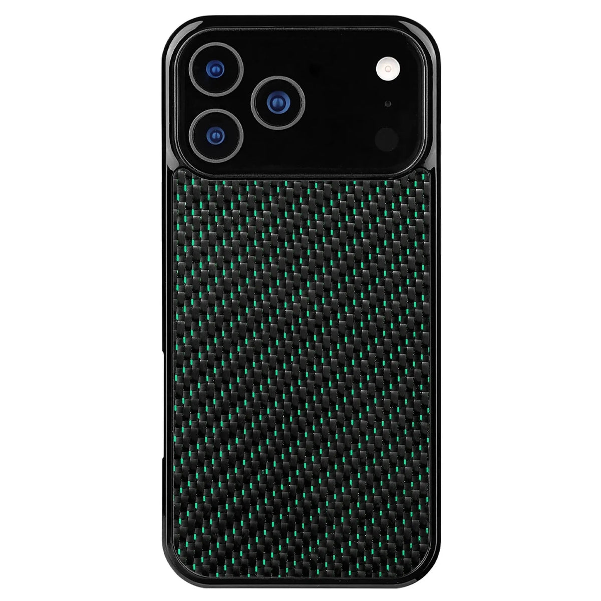 Woven Carbon Fiber MagSafe Case with Raised Lens Protection for iPhone 17 Series