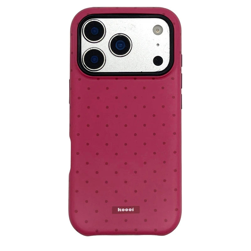 Retro Polka Dot MagSafe Case for iPhone 17 Series