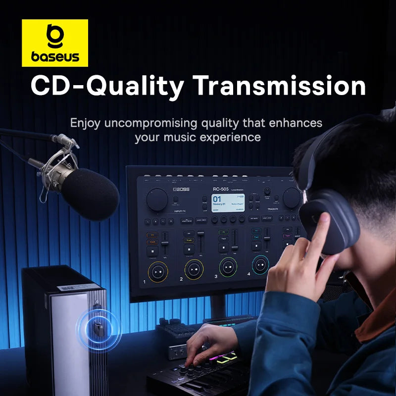 Baseus Encok BA04+ High-Speed Bluetooth 5.4 USB Audio Adapter