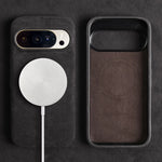 Premium Alcantara Leather Magnetic Case for Google Pixel 9 Series