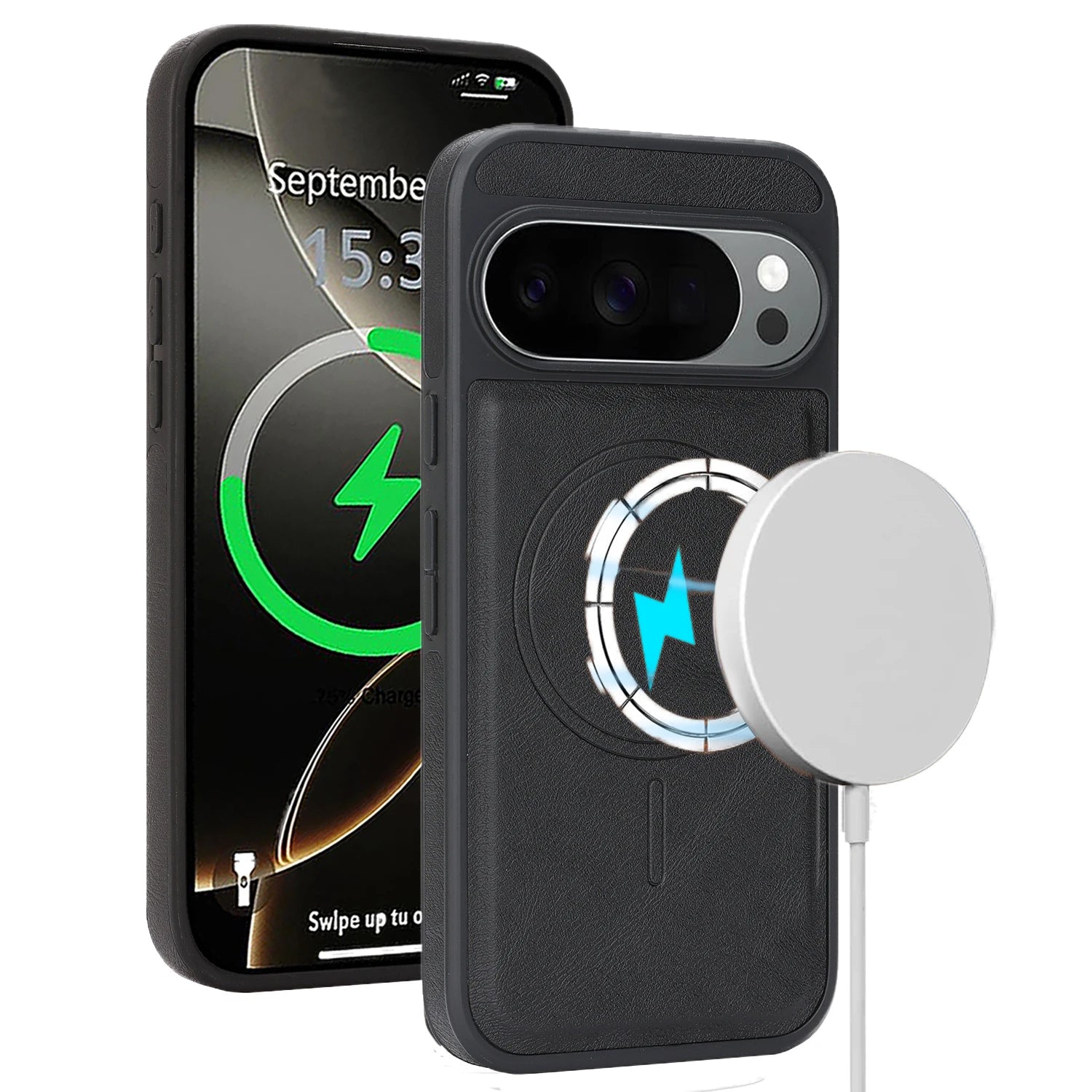 Luxury Business Edition Leather Case for Google Pixel 9 Series