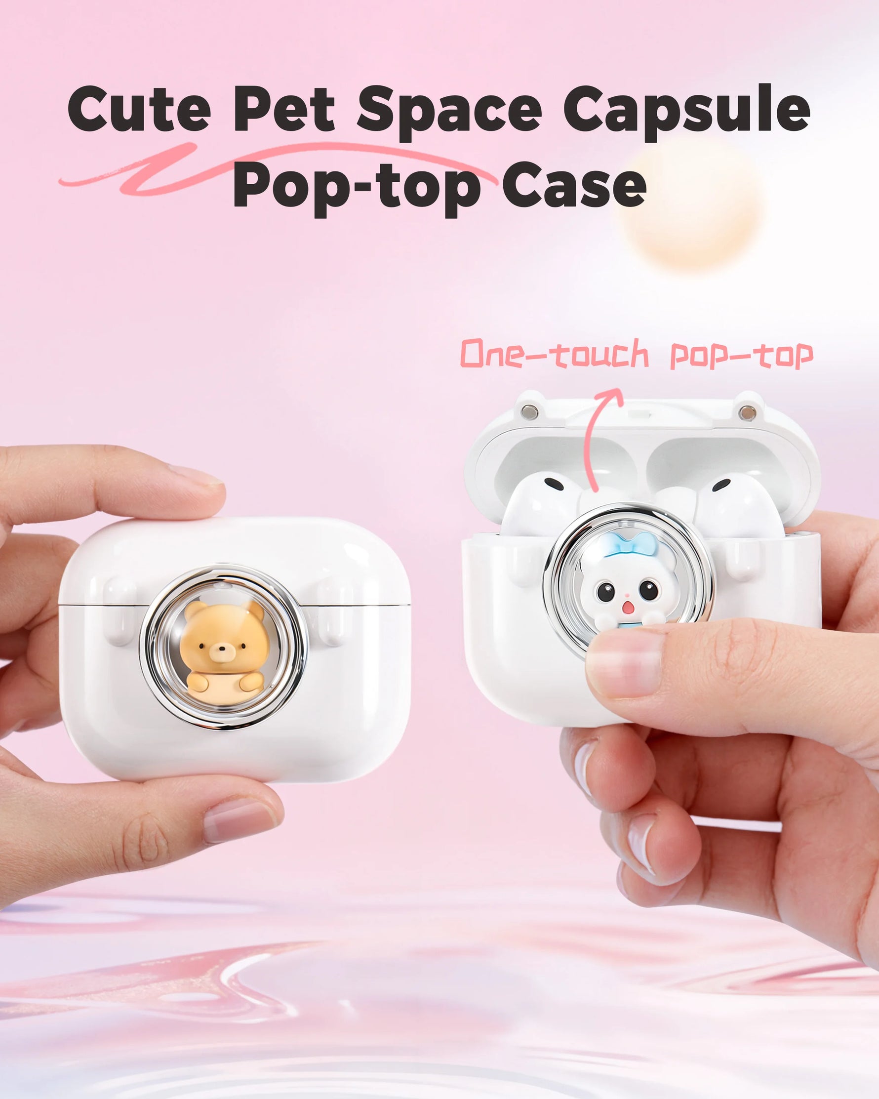 3D Cartoon Magnetic Protective Case for AirPods Pro 3