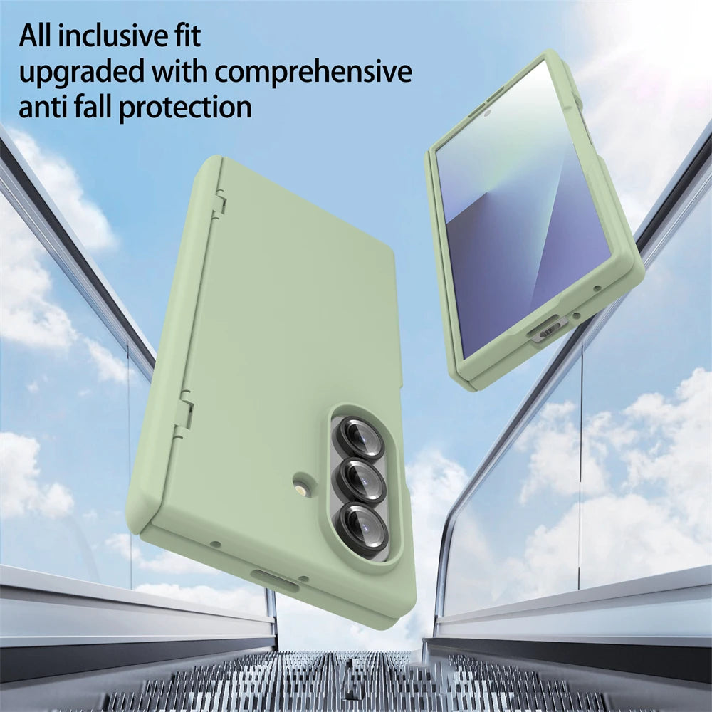 Premium Matte Magnetic Hard Case with Screen Film for Samsung Galaxy Z Fold 7