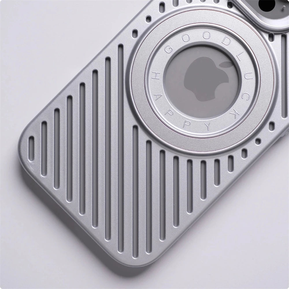 Luxury MagSafe Hard PC Case with Heat Dissipation for iPhone 16 Series