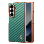 Luxury Carbon Fiber Pattern Phone Case for Samsung Galaxy Z Fold 7