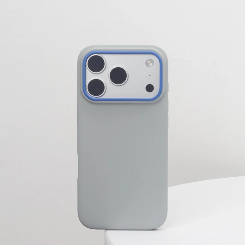 Hard PC MagSafe Case with Raised Camera Ring Frame for iPhone 18 Series
