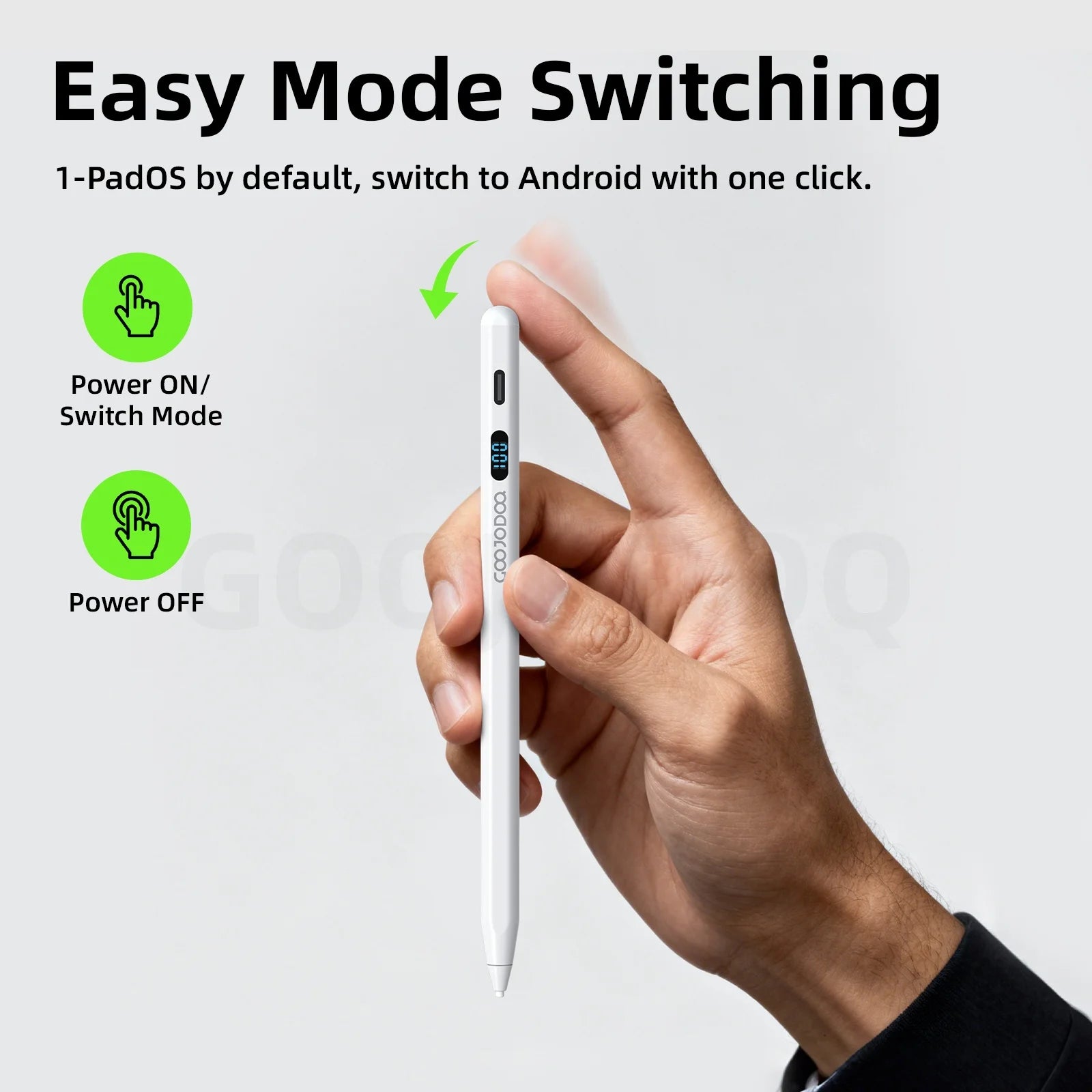 GOOJODOQ GD17 Dual-System Stylus Pen for iPad and Android