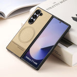 Premium Magnetic Leather Case for Samsung Galaxy Z Fold 6