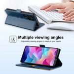 Protective Flip Wallet Case with Card Slot for Samsung Galaxy S25 Series