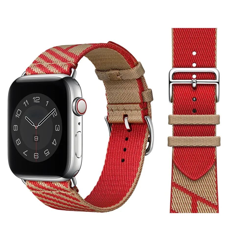 Comfortable Breathable Nylon Strap for Apple Watch