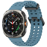 Breathable Ocean Silicone Band for Samsung Galaxy Watch Ultra and Samsung Galaxy Watch Ultra (2025)