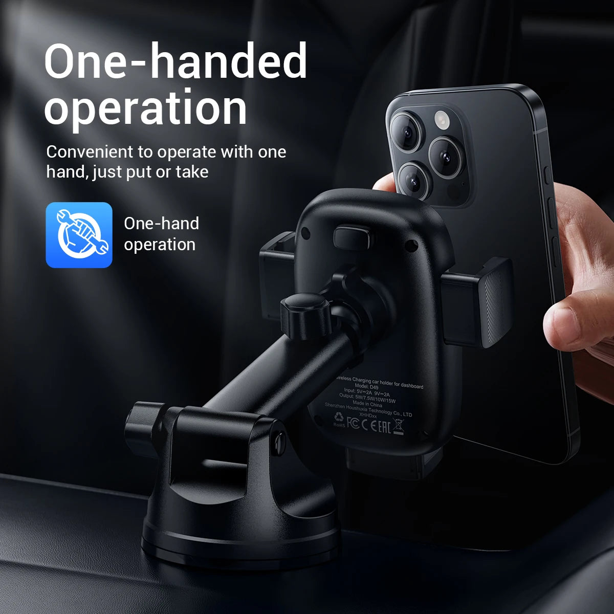 ACEFAST 15W Dashboard Wireless Car Mount