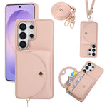 Litchi PU Leather Wallet Case for Samsung Galaxy S25 Series
