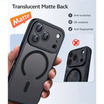 Minimalist Matte Translucent MagSafe Case for iPhone 17 Series