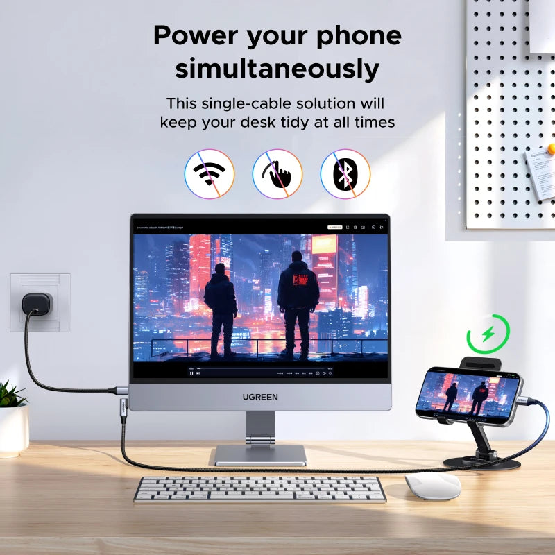 UGREEN 16-inch 2.5K QHD Portable Monitor with Magnetic Stand