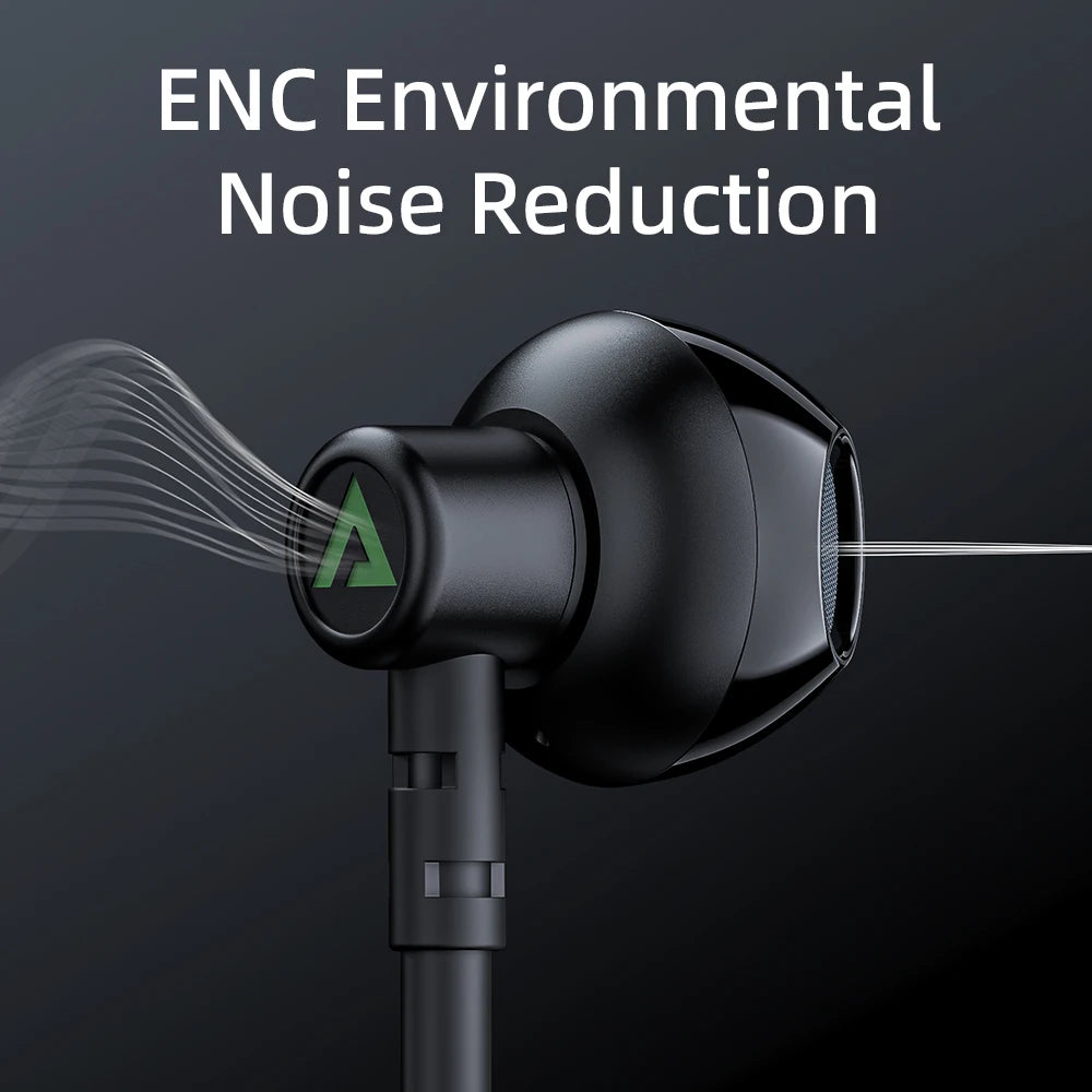 ACEFAST N1 ENC Noise Reduction Wireless Neckband Headphones