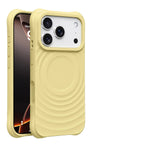 Water Ripple Silicone Magsafe Case for iPhone 17 Series