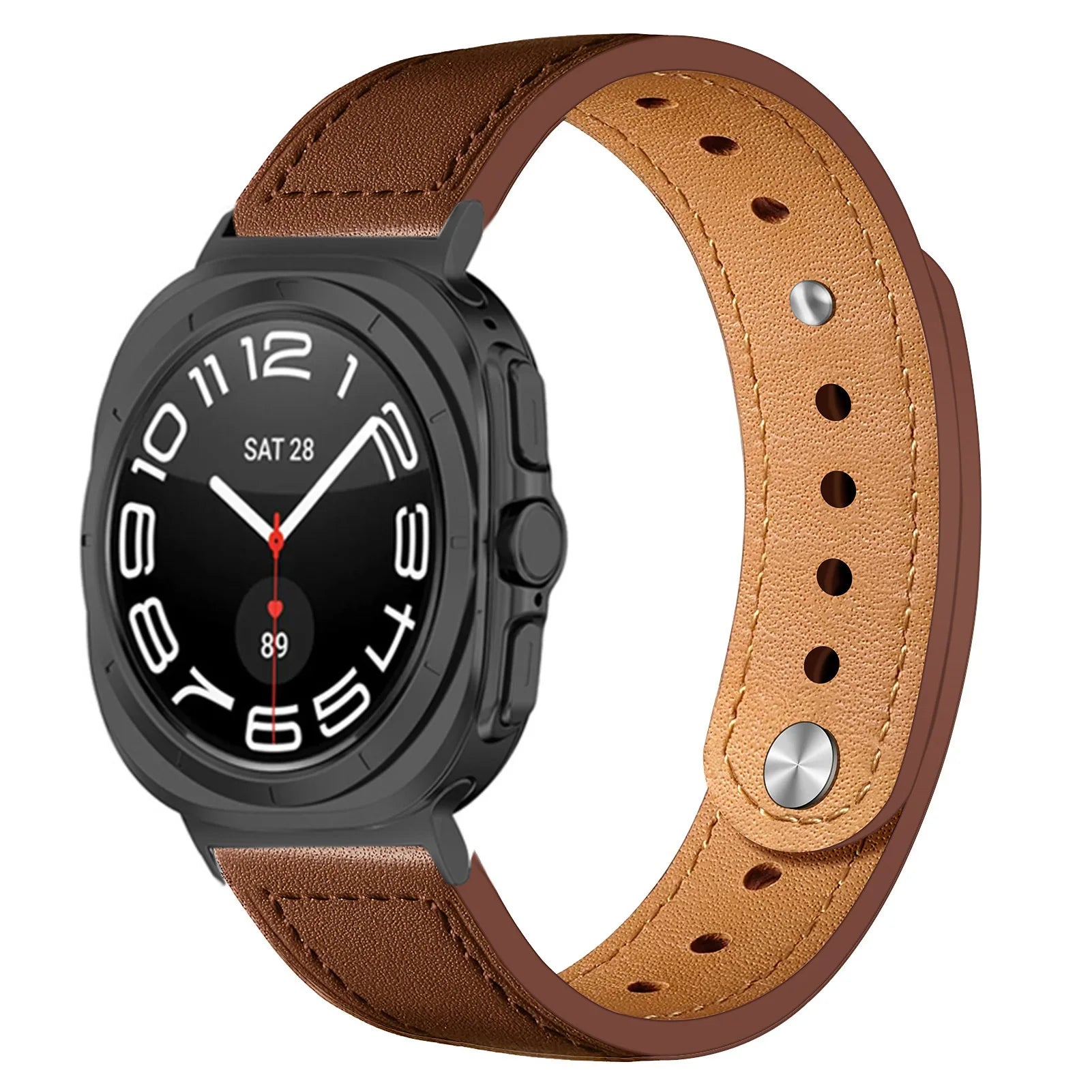 Leather Loop Strap for Samsung Galaxy Watch Ultra and Samsung Galaxy Watch Ultra (2025)