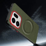 Nylon Woven Leather Magnetic Case for OPPO Find X9 / X9 Pro