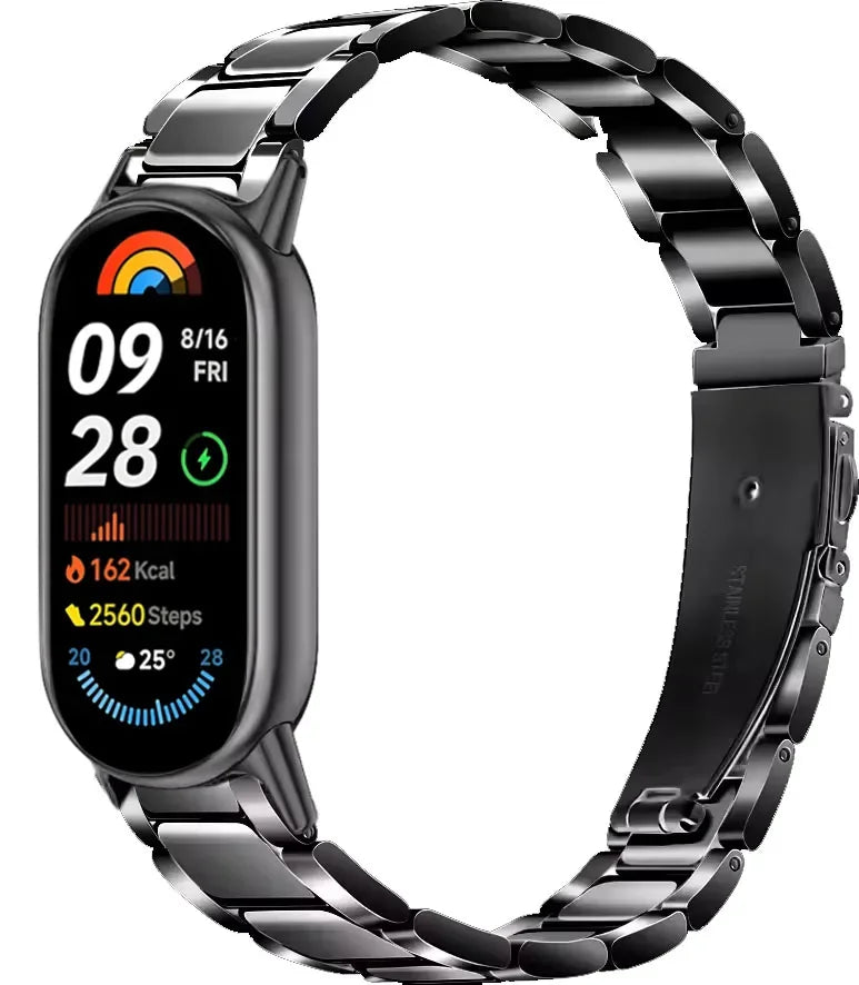 Elegant Metal Strap for Xiaomi Smart Band 10