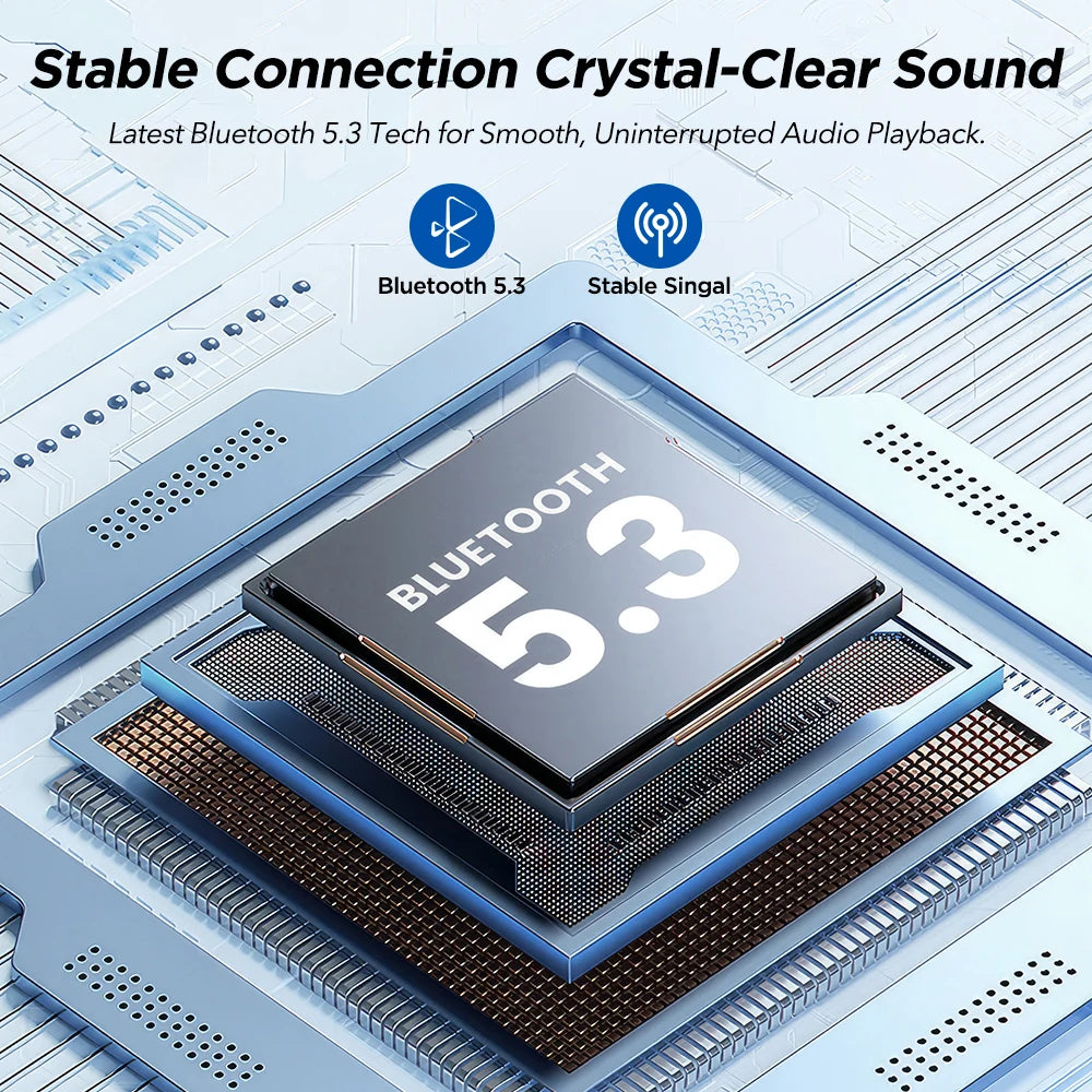 Mpow X14 Bluetooth 5.3 Bone Conduction Headphones