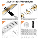 Premium Stainless Steel Metal Strap for Apple Watch