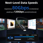 CABLETIME 120Gbps Thunderbolt 5 Cable
