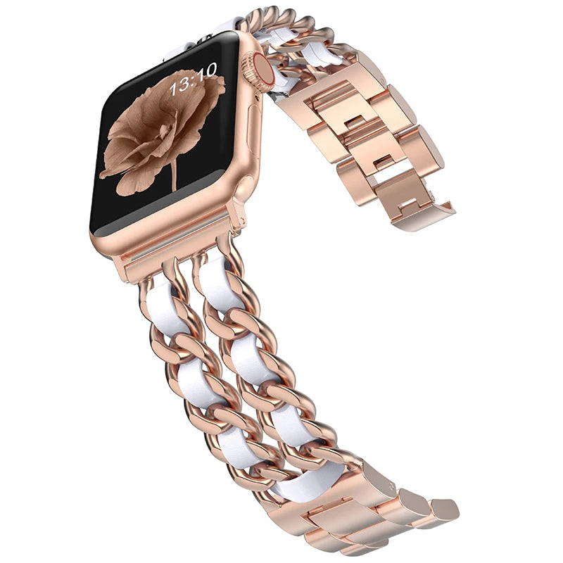 Fashion Cuban Link Band for Apple Watch
