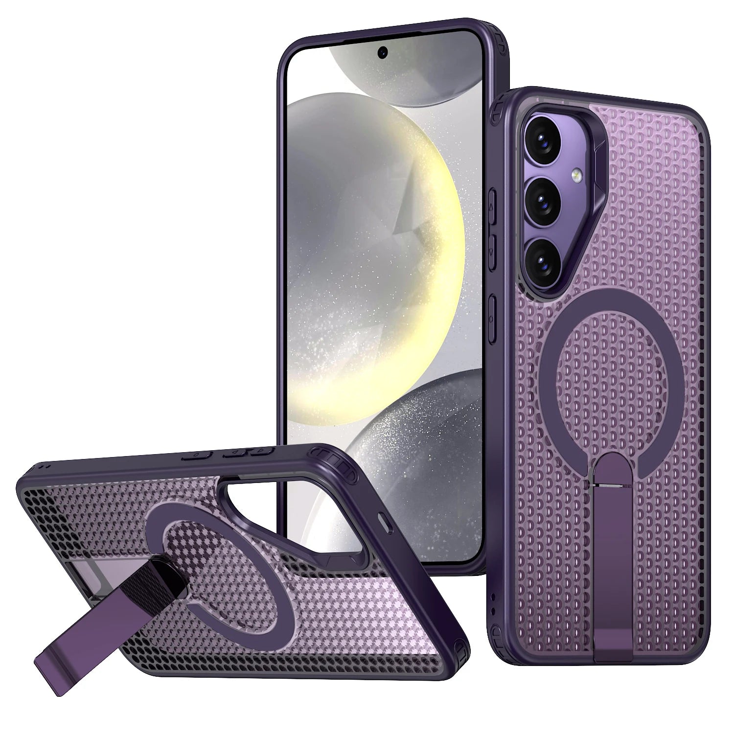 Armor Shockproof Magnetic Case for Samsung Galaxy S25 FE