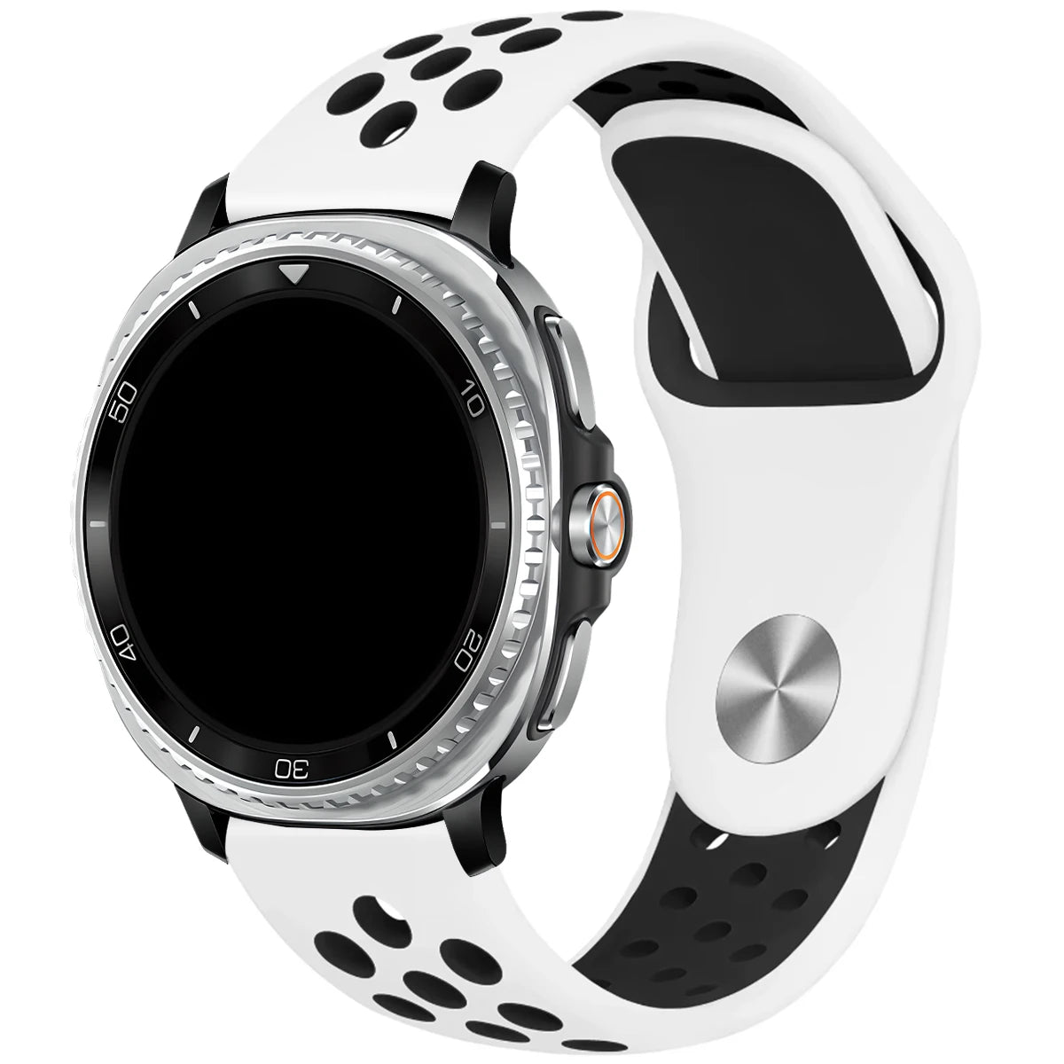Dual Color Soft Silicone Sport Band for Samsung Galaxy Watch 8 & Galaxy Watch 8 Classic