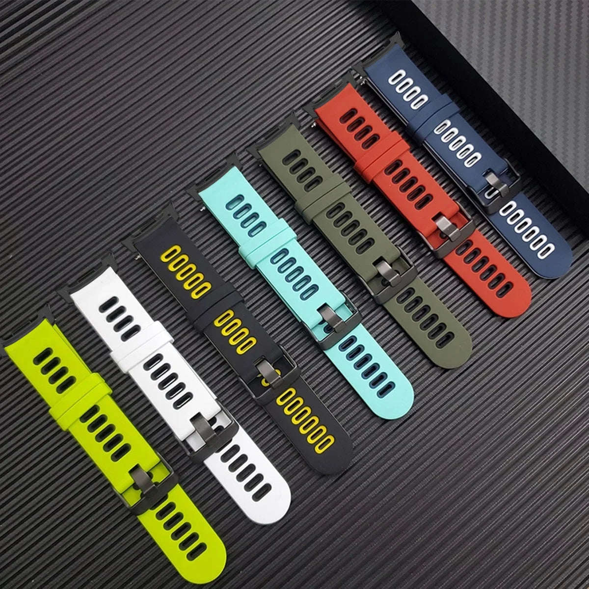 Durable No-Gap Sport Silicone Wristband for Samsung Galaxy Watch 8 & Galaxy Watch 8 Classic